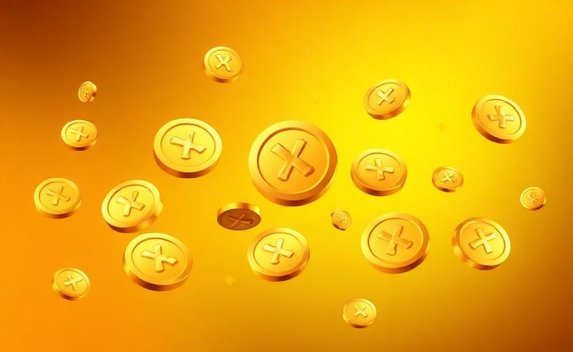 Leaderboard with golden XP coins